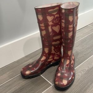 Burberry rainboots